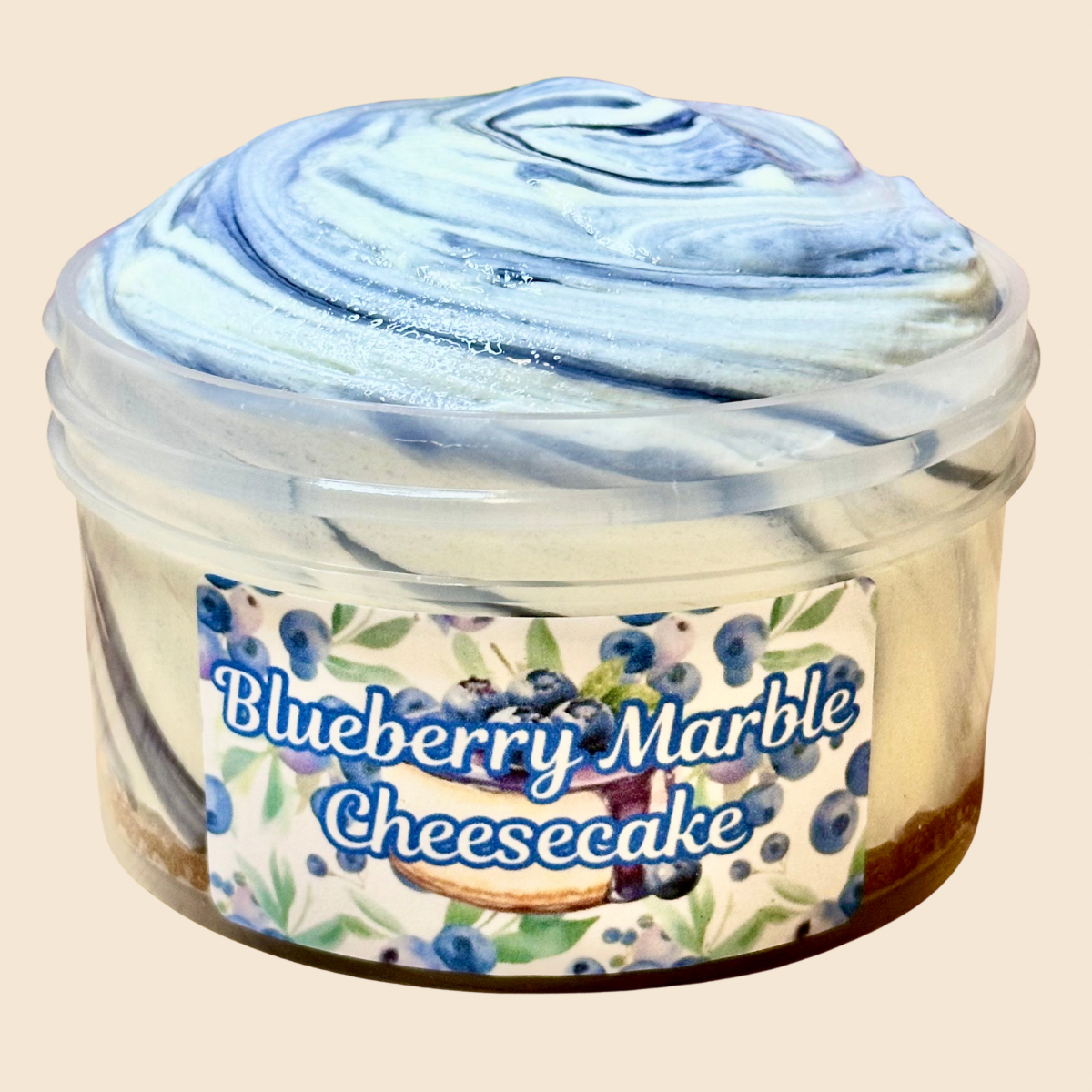 Blueberry Marble Cheesecake